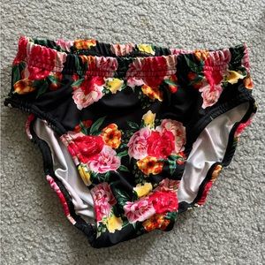 Floral brief speedo